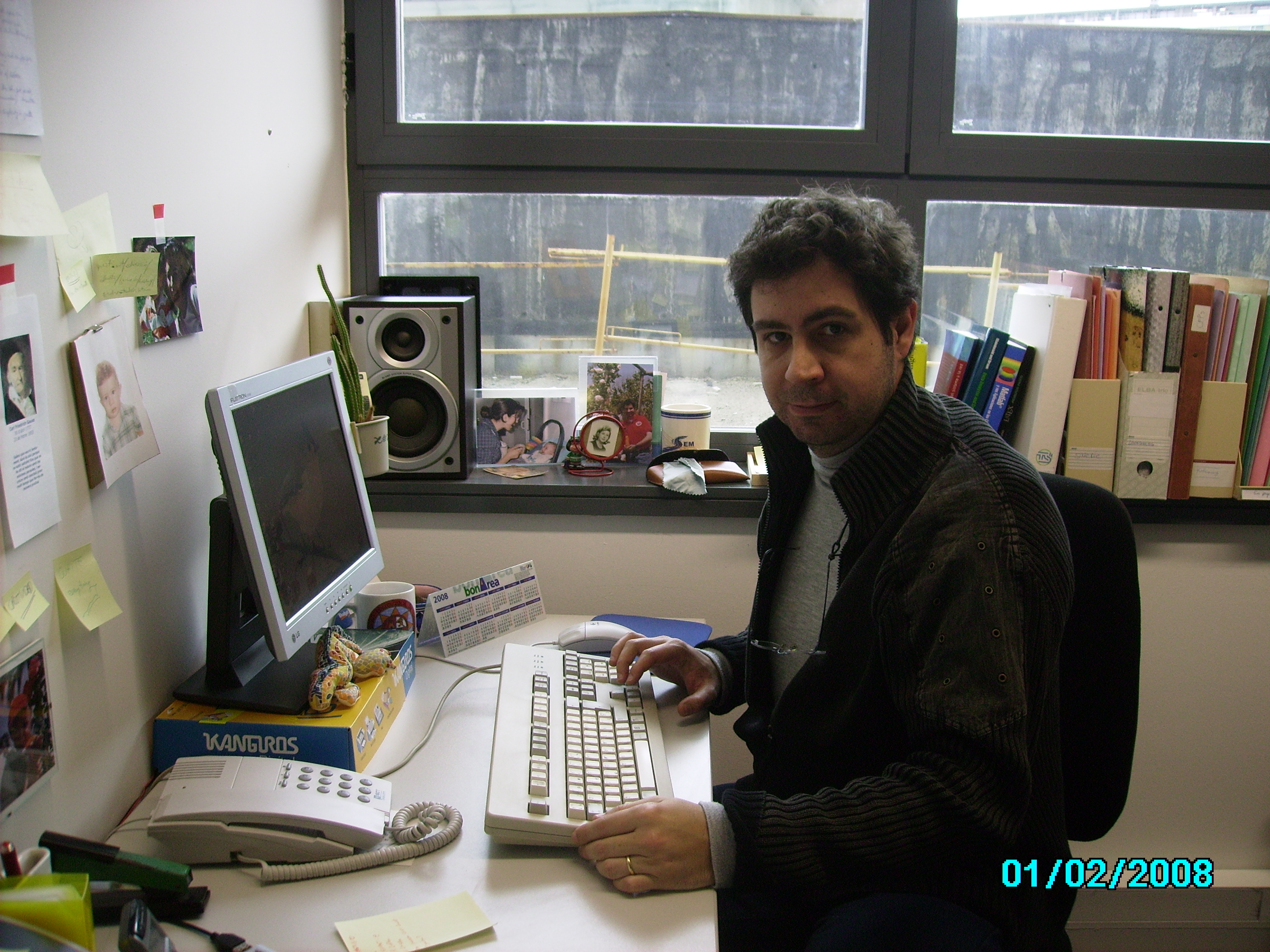 That's me
                "working"
