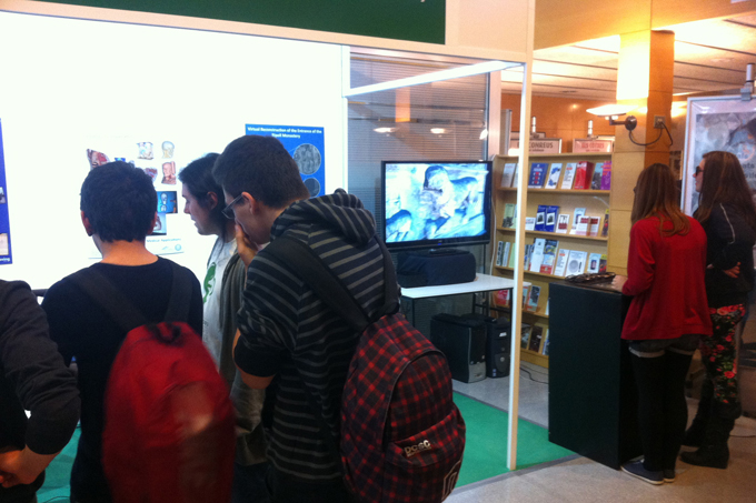 TV 3D en el Salón del Conocimiento