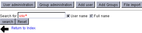 Cerca usar at  Admin users in LDAP (1/2)